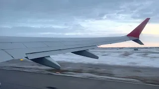 Lynx Air 737 MAX 8 Take Off Calgary Airport