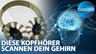 Ob gestresst oder gelassen, diese Neurokopfhörer erkennt es sofort! | Galileo | ProSieben