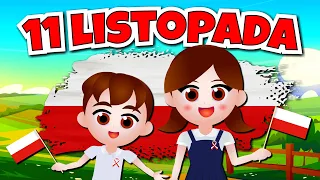 Ala i 11 LISTOPADA film edukacyjny dla dzieci 🤍❤️ Polska i Narodowe Święto Niepodległości 🤍❤️