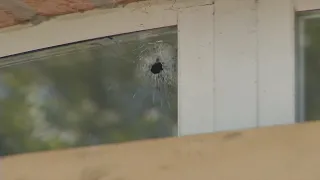 Shots fired into home