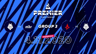 MIBR vs G2, Astralis vs G2 | BLAST Premier Fall Series Group 3 Final