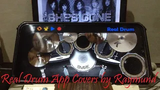 STEELHEART - SHE'S GONE | Real Drum App Covers by Raymund