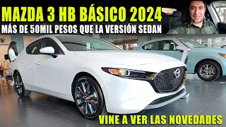 CONOCÍ EL MAZDA 3 HB I SPORT 2024 🔴 MUY BONITO PERO ME QUEDO CON EL SEDAN