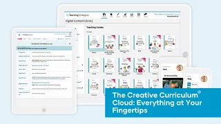 The Creative Curriculum Cloud: Everything at Your Fingertips