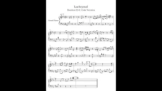Lachrymal Piano Sheet Music Resident Evil: Code Veronica