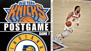 Knicks VS Pacers Game 7 | Postgame Show