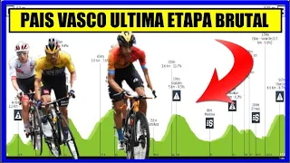 🔴 VUELTA al PAIS VASCO 2021 ITZULIA 💥 BRUTAL ULTIMA ETAPA 💥 con CARAPAZ HIGUITA y CHAVES