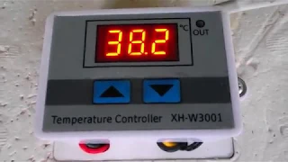Установка XH-W3001 в инкубатор "Идеальная наседка "