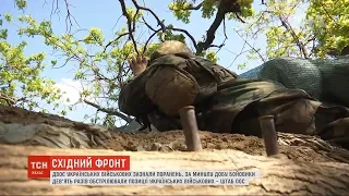 Двоє українських військових зазнали поранень на східному фронті