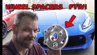 Wheel spacers for the GR86?  Yes you should!