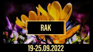 RAK | 19-25.09.2022 | TAROT |horoskop | tygodniowy