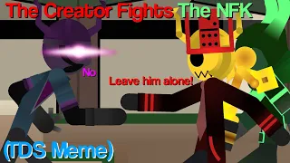 Creator Fights Nuclear Fallen King (TDS Meme)