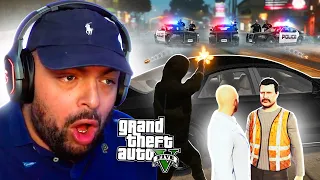 PETER PIET EN MAHMUD BELANDEN IN SCHIETPARTIJ MET DE POLITIE - GTA ROLEPLAY #36