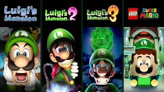 Evolution of Luigi's Mansion games and LEGO (2001 ~ 2022)