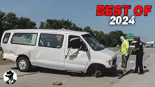 BEST OF 2024. Most Brutal Police Chases. Epic Pit Maneuver & High Speed Crash