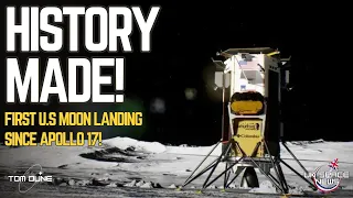 Intuitive Machines Land on the Moon!