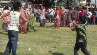 El Carnaval en el  Prligro  la plata  año 2012 los Diablos rojos del Peligro