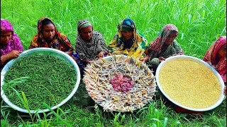 500 Chicken Legs & Bengal Gram Mixed Gravy Curry Cooking For Whole Village People