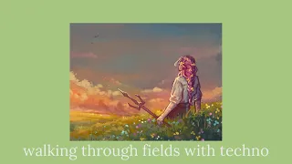 walking through fields with techno ((c!technoblade inspired playlist))