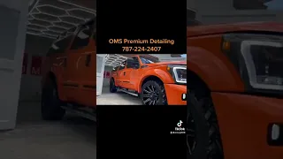 Ford Excursion Ceramic Coat by OMS Premium Detailing en Garaje Morales Caguas. Tel 787-224-2407