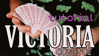 the BEST card CONTROL! - VICTORIA by Zach Mueller | TUTORIAL