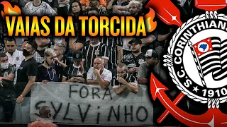 TORCIDA FAZ PROTESTO CONTRA O SYLVINHO | Corinthians 1 x 2 Santos | Campeonato Paulista