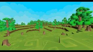 EmberSky (c++ vulkan voxel game) - Tree system
