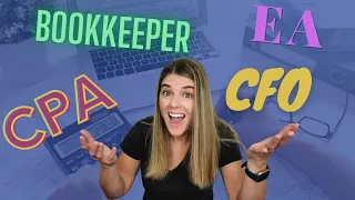 What's the difference between a CPA, Bookkeeper, and a CFO? Accounting Services Explained