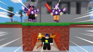 Bedwars Speedrunner VS 2 Hunters Rematch (Roblox Bedwars)