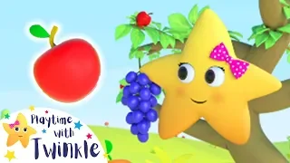 Twinkle Learns Fruits | Educational Songs for Kids! | Learn With Twinkle | Little Baby Bum