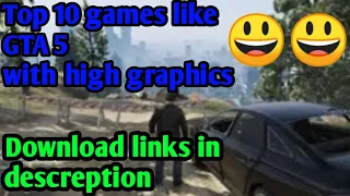 Top 5 best games like GTA 5 with high graphics for Android | by "TECH CLIPS"