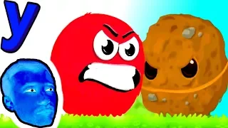 ПРоХоДиМеЦ и КРАСНЫЙ ШАРИК Спасают ДЕРЕВНЮ! #427 игра Red Ball Evolved (Красный Шар)