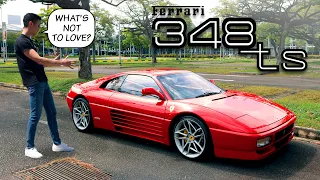 Is the Ferrari 348TS a Hidden Gem? Pro Racer Sean Hudspeth drives it in Singapore to find out!