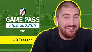 JC Tretter Breaks Down O-Line Communication, Run Blocking, & More! | NFL Film Session