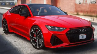 2021 Audi RS7 | GTA V Real Life Car Mods | PC