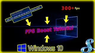 Windows 10 Tweaking Tutorial for MAX FPS SETTINGS CS:GO & FORTNITE