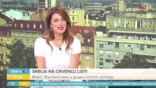 URANAK1 | Zemlje EU vraćaju Srbiju na crvenu listu, da li će karantin biti obavezan? | Tatjana Matić