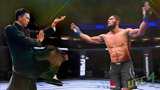 UFC4 | Khabib Nurmagomedov vs. Ip Man (Wing-Chun Master 葉問) (EA sports UFC 4)