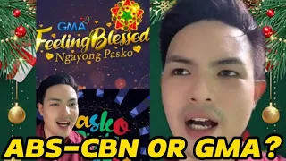 ABS-CBN vs GMA-7 | Who has the most popular Christmas Station ID 2023! COMPARISON 🎄✨️