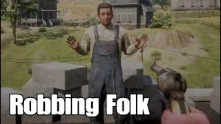 ROBBING NPC’S Red dead Redemption 2 Antagonize HD