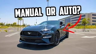 SHOULD you buy a MANUAL or AUTOMATIC MUSTANG GT?