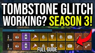 MW3 SOLO Tombstone Glitch UPDATED Season 3 Working Zombies Unlimited Items Easy Full Guide!