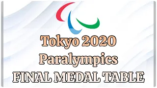 TOKYO 2020 PARALYMPICS FINAL MEDAL TABLE | CLOSING CEREMONY HIGHLIGHTS