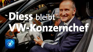 Machtkampf bei VW: Diess bleibt Vorstandsvorsitzender bei Volkswagen