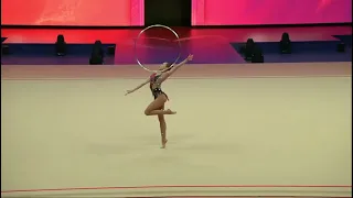 Takhmina Ikromova (UZB) Hoop Qualification 40th FIG Rhythmic Gymnastics World Championships 2023