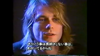Nirvana - Rock City, Nottingham, UK 1991 (Interview + Live clips)