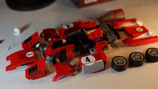 (ASMR X Lego Build) Lego Speed Champions Ferrari 512M