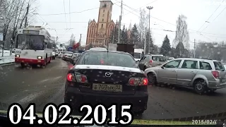 дтп Подборка Аварий и ДТП, Февраль 2015 № 3 Car crash compilation 2015