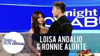 Ronnie and Loisa reenact a scene from "James and Pat and Dave" | TWBA