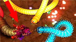 Little Big Snake (.io) СЕКРЕТНАЯ ТАКТИКА ИГРЫ, ПЕРВОЕ МЕСТО В ИГРЕ МАЛЕНЬКАЯ БОЛЬШАЯ ЗМЕЙКА